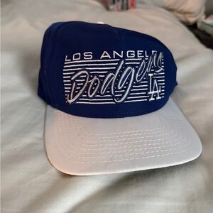 Los Angeles Dodgers Blue and White Cap